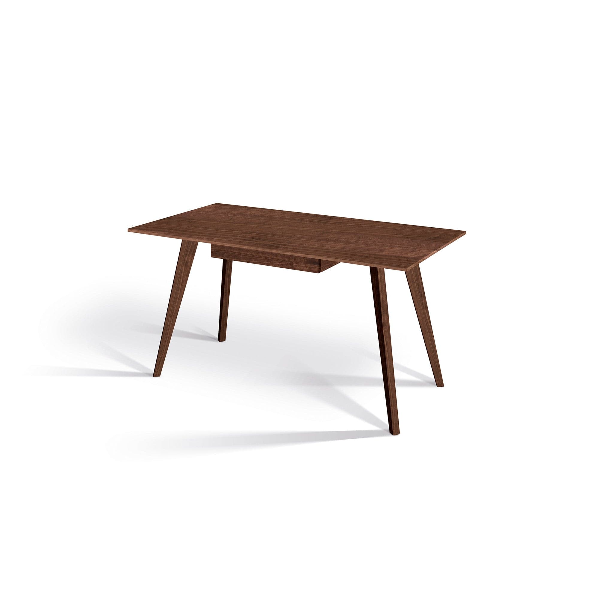 Holzmanufaktur MARTO Schreibtisch Nussbaum / 120 x 60 x 75 / mit Schubkasten