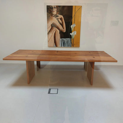 Holzmanufaktur Tisch ZEN/10 Besprechungstisch massiv Alteiche 260x100 x 75 cm