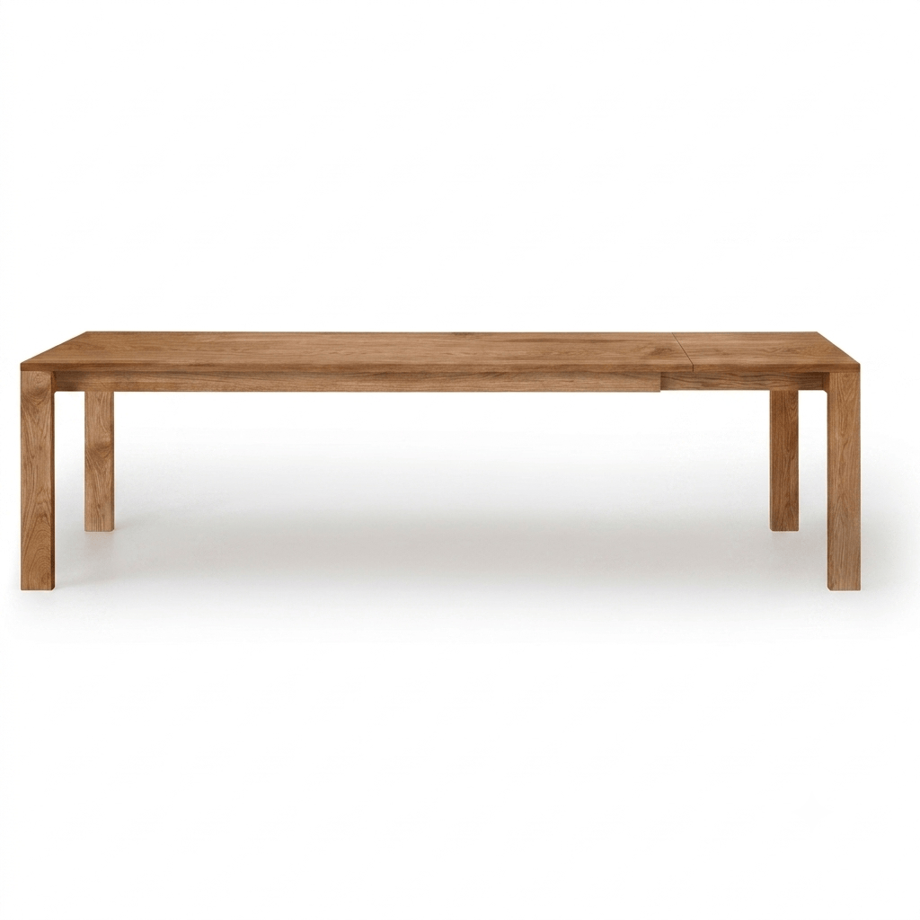 Holzmanufaktur ZOOM Tisch ausziehbar Eiche / 200 x 90 x 75 / 1 Einlegeplatte (Holz)