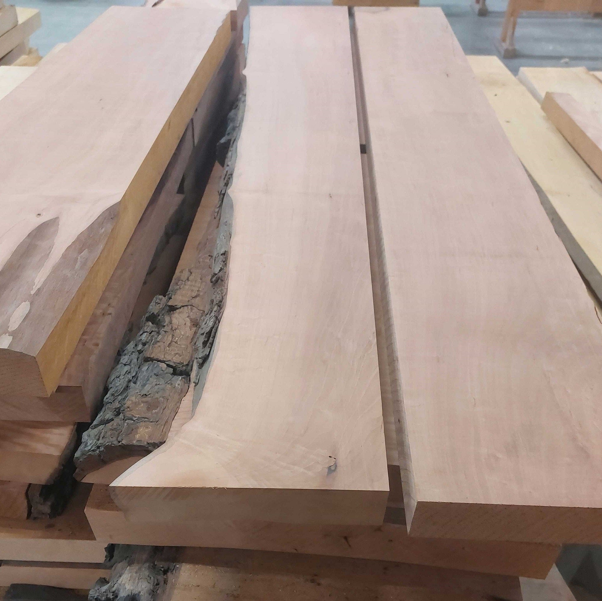 Birnbaumholz aus der Schweiz in Stärke: 28 mm